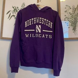Purple northwestern hoodie